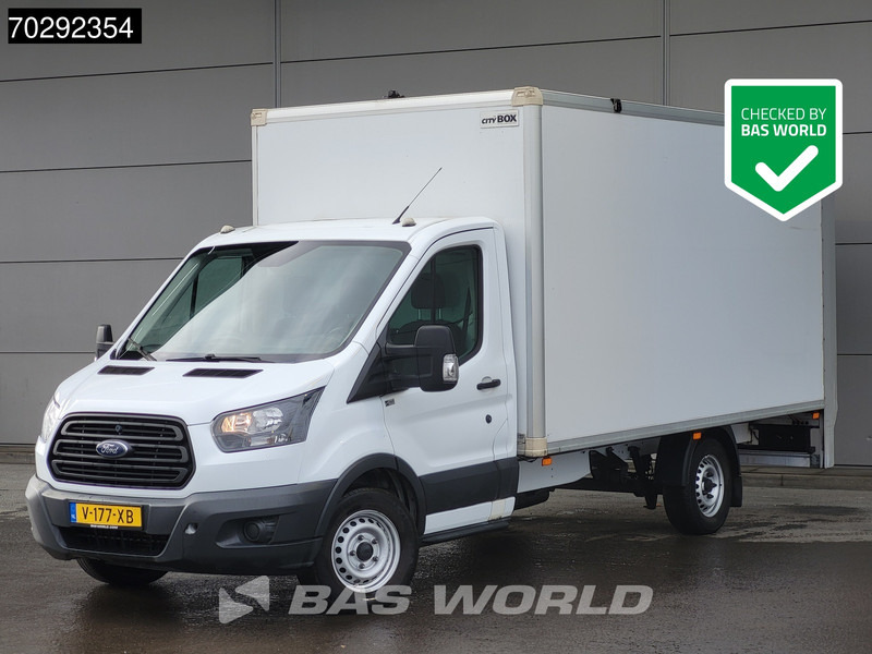 Ford Transit 130pk Laadklep Zijdeur Bakwagen Airco D'Hollandia APK 01-2026 Meubelbak Koffer A/C - Furgonas su krovinių dėže: foto 1 Ford Transit 130pk Laadklep Zijdeur Bakwagen Airco D'Hollandia APK 01-2026 Meubelbak Koffer A/C - Furgonas su krovinių dėže: foto 1