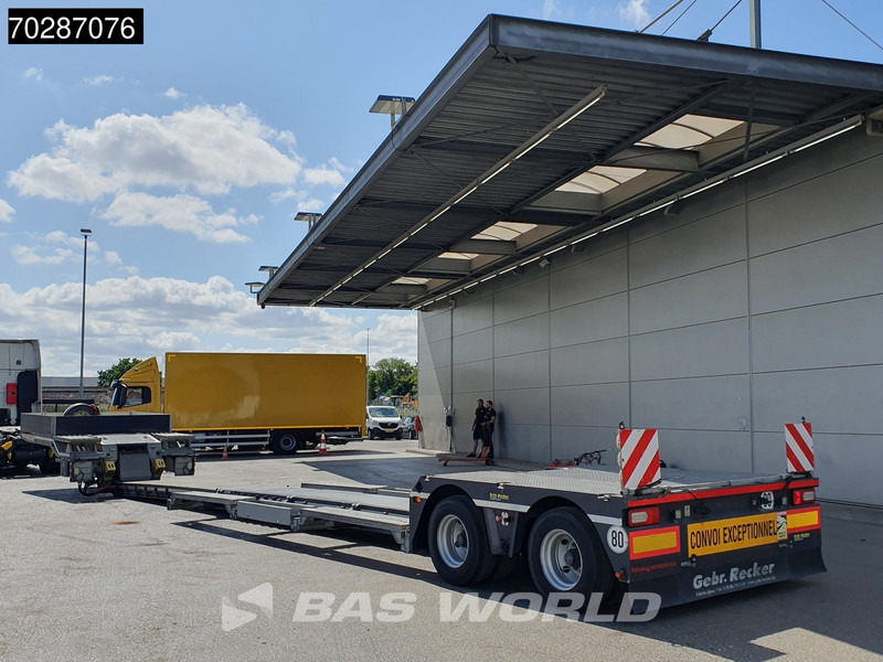 Gebr. Recker SANR38 2 axles Extendable 470cm 2xLenkachse - Žemo profilio platforma puspriekabė: foto 2 Gebr. Recker SANR38 2 axles Extendable 470cm 2xLenkachse - Žemo profilio platforma puspriekabė: foto 2