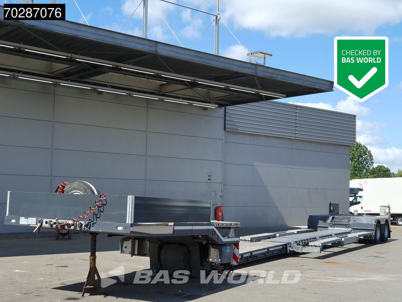 Gebr. Recker SANR38 2 axles Extendable 470cm 2xLenkachse - Žemo profilio platforma puspriekabė: foto 1 Gebr. Recker SANR38 2 axles Extendable 470cm 2xLenkachse - Žemo profilio platforma puspriekabė: foto 1