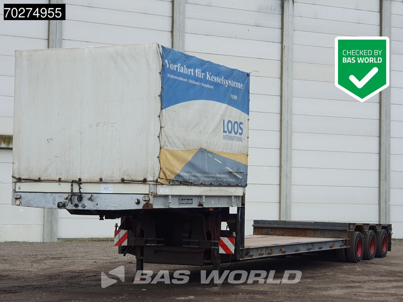Goldhofer STZ-TL3029/80 3 axles 3xLenkachse Extendable - Žemo profilio platforma puspriekabė: foto 2 Goldhofer STZ-TL3029/80 3 axles 3xLenkachse Extendable - Žemo profilio platforma puspriekabė: foto 2