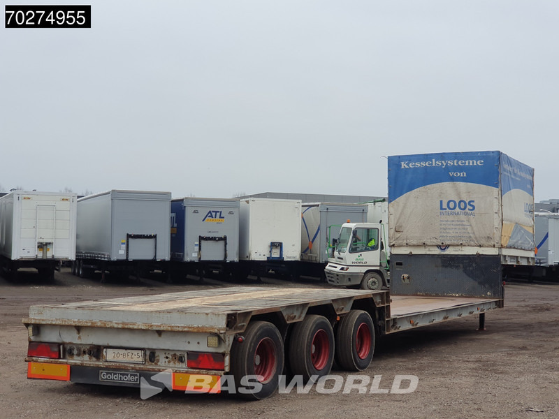 Goldhofer STZ-TL3029/80 3 axles 3xLenkachse Extendable - Žemo profilio platforma puspriekabė: foto 5 Goldhofer STZ-TL3029/80 3 axles 3xLenkachse Extendable - Žemo profilio platforma puspriekabė: foto 5