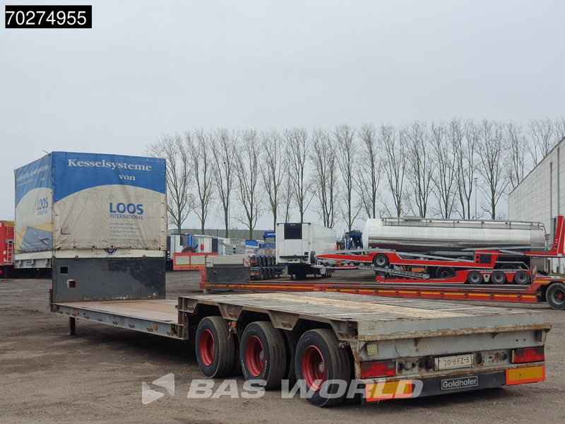 Goldhofer STZ-TL3029/80 3 axles 3xLenkachse Extendable - Žemo profilio platforma puspriekabė: foto 3 Goldhofer STZ-TL3029/80 3 axles 3xLenkachse Extendable - Žemo profilio platforma puspriekabė: foto 3