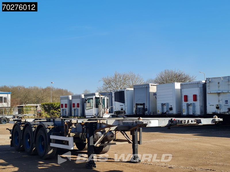 Groenewegen 30CC-14-27 Liftachse NL-Trailer 20ft. 30ft. - Konteineris-vežimus/ Sukeisti kūną puspriekabė: foto 3 Groenewegen 30CC-14-27 Liftachse NL-Trailer 20ft. 30ft. - Konteineris-vežimus/ Sukeisti kūną puspriekabė: foto 3