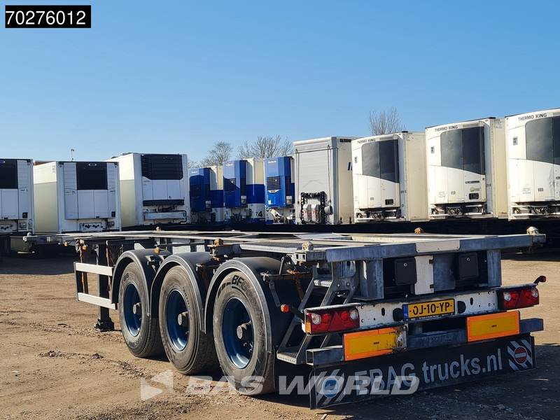 Groenewegen 30CC-14-27 Liftachse NL-Trailer 20ft. 30ft. - Konteineris-vežimus/ Sukeisti kūną puspriekabė: foto 2 Groenewegen 30CC-14-27 Liftachse NL-Trailer 20ft. 30ft. - Konteineris-vežimus/ Sukeisti kūną puspriekabė: foto 2