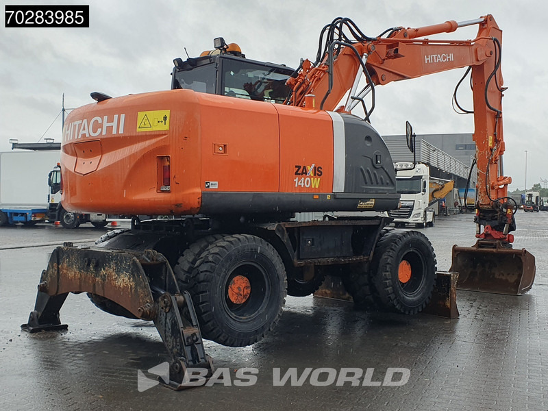 Hitachi ZX140W -3 OUTRIGGERS - ROTOTILT - Ratinis ekskavatorius: foto 5 Hitachi ZX140W -3 OUTRIGGERS - ROTOTILT - Ratinis ekskavatorius: foto 5