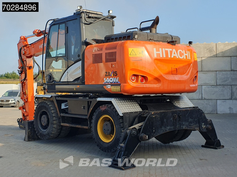Hitachi ZX140W -6 OUTRIGGERS + BLADE - Ratinis ekskavatorius: foto 2 Hitachi ZX140W -6 OUTRIGGERS + BLADE - Ratinis ekskavatorius: foto 2