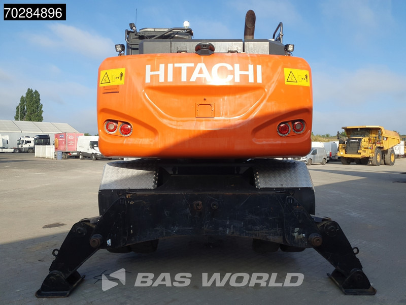 Hitachi ZX140W -6 OUTRIGGERS + BLADE - Ratinis ekskavatorius: foto 3 Hitachi ZX140W -6 OUTRIGGERS + BLADE - Ratinis ekskavatorius: foto 3