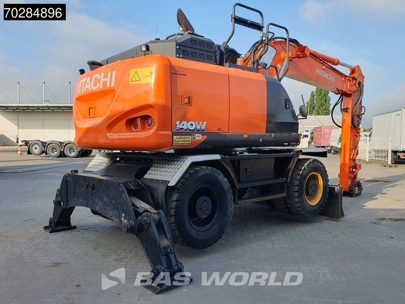 Hitachi ZX140W -6 OUTRIGGERS + BLADE - Ratinis ekskavatorius: foto 5 Hitachi ZX140W -6 OUTRIGGERS + BLADE - Ratinis ekskavatorius: foto 5