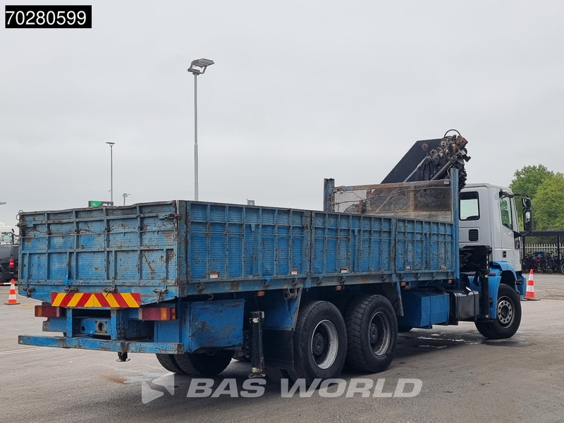 Platforminis/ Bortinis sunkvežimis, Sunkvežimis su kranu Iveco EuroTrakker 310 6X4 Palfinger PK36002 Kran Crane Manual Big-Axle Euro 3: foto 10