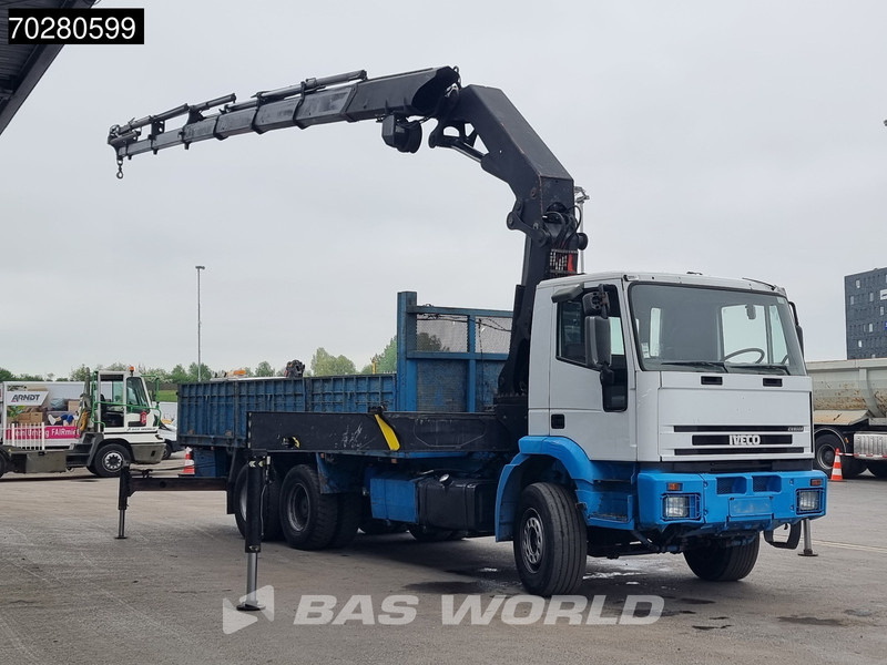 Iveco EuroTrakker 310 6X4 Palfinger PK36002 Kran Crane Manual Big-Axle Euro 3 - Platforminis/ Bortinis sunkvežimis, Sunkvežimis su kranu: foto 2 Iveco EuroTrakker 310 6X4 Palfinger PK36002 Kran Crane Manual Big-Axle Euro 3 - Platforminis/ Bortinis sunkvežimis, Sunkvežimis su kranu: foto 2