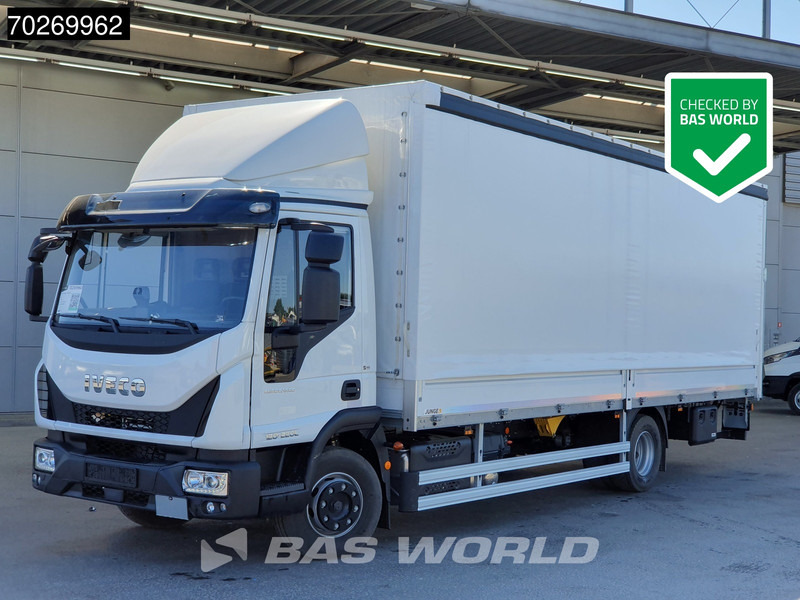 Iveco Eurocargo 120LE220 4X2 12T Automatic Ladebordwand Junge Euro 6 - Tentinis sunkvežimis: foto 1 Iveco Eurocargo 120LE220 4X2 12T Automatic Ladebordwand Junge Euro 6 - Tentinis sunkvežimis: foto 1