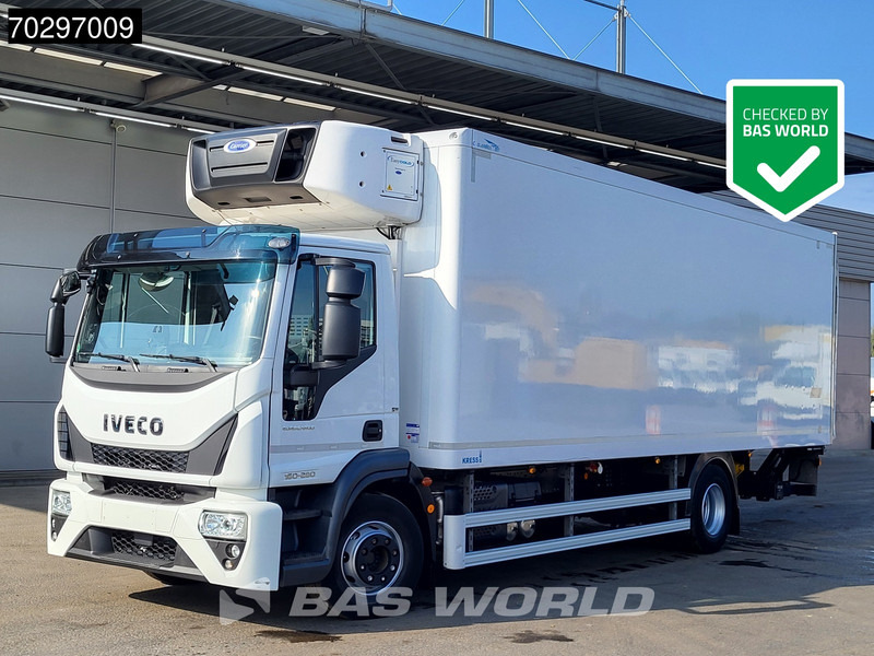 Iveco Eurocargo 160E280 4X2 Carrier Supra 1250 MT 1500kg Ladebordwand Automatic ACC Euro 6 - Refrižeratorius sunkvežimis: foto 1 Iveco Eurocargo 160E280 4X2 Carrier Supra 1250 MT 1500kg Ladebordwand Automatic ACC Euro 6 - Refrižeratorius sunkvežimis: foto 1