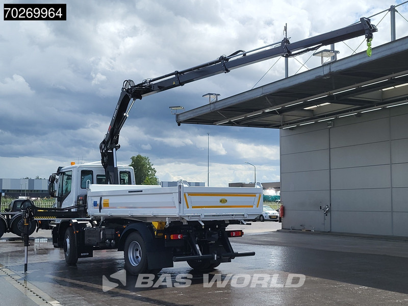 Iveco Eurocargo 160E280 4X2 NEW! Hiab XHIDUO092E-3 Kran Crane 6m3 3-way Tipper ACC - Savivartis sunkvežimis, Sunkvežimis su kranu: foto 2 Iveco Eurocargo 160E280 4X2 NEW! Hiab XHIDUO092E-3 Kran Crane 6m3 3-way Tipper ACC - Savivartis sunkvežimis, Sunkvežimis su kranu: foto 2