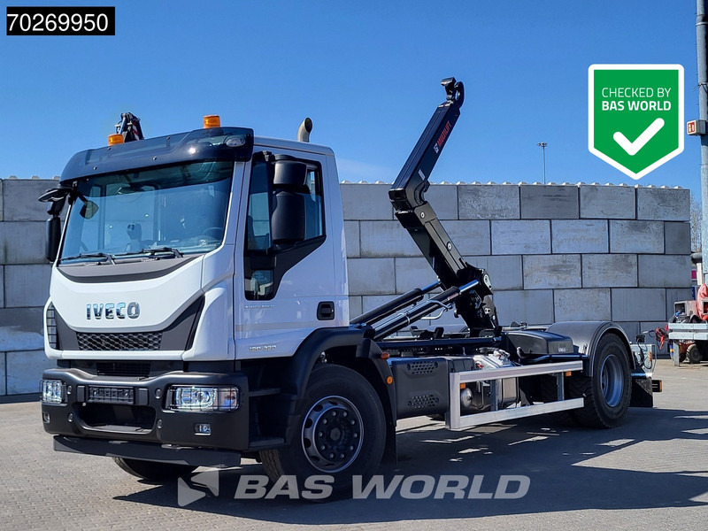 Iveco Eurocargo 180E320 4X2 NEW! 14tons Hiab Multilift ULT14S51 ACC Euro 6 - Hook-lift sunkvežimis: foto 1 Iveco Eurocargo 180E320 4X2 NEW! 14tons Hiab Multilift ULT14S51 ACC Euro 6 - Hook-lift sunkvežimis: foto 1