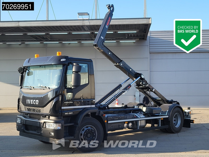 Iveco Eurocargo 180E320 4X2 NEW! 14tons Hiab Multilift ULT14S51 ACC Euro 6 - Hook-lift sunkvežimis: foto 1 Iveco Eurocargo 180E320 4X2 NEW! 14tons Hiab Multilift ULT14S51 ACC Euro 6 - Hook-lift sunkvežimis: foto 1