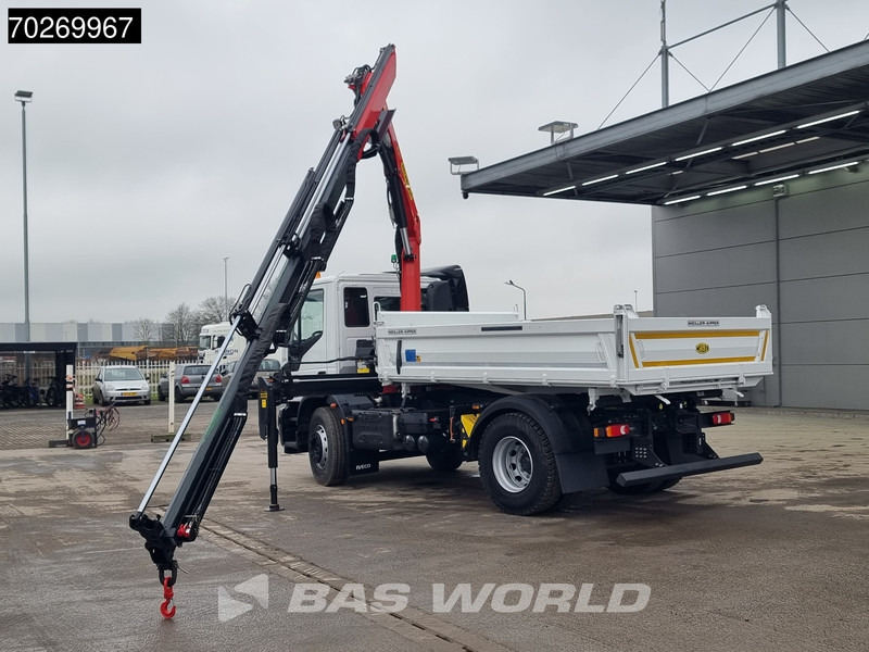 Iveco Eurocargo 180E320 4X2 Steelsuspension 3-Seiten Palfinger PK12.501 Euro 6 - Savivartis sunkvežimis, Sunkvežimis su kranu: foto 5 Iveco Eurocargo 180E320 4X2 Steelsuspension 3-Seiten Palfinger PK12.501 Euro 6 - Savivartis sunkvežimis, Sunkvežimis su kranu: foto 5