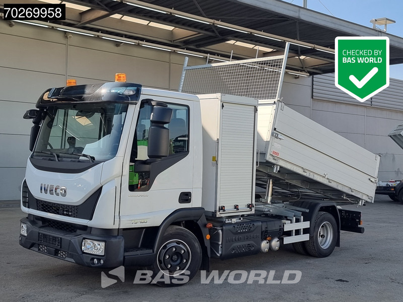 Iveco Eurocargo 75E160 4X2 NEW 7.5tonner 3 sided tipper ACC Automatic Euro 6 - Savivartis sunkvežimis: foto 1 Iveco Eurocargo 75E160 4X2 NEW 7.5tonner 3 sided tipper ACC Automatic Euro 6 - Savivartis sunkvežimis: foto 1
