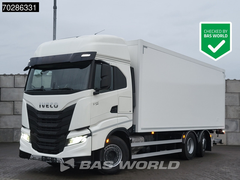 Iveco S-Way 490 6X2 2000kg Ladebordwand Lift/Steering Axle Automatic Navi ACC Euro 6 - Furgonas sunkvežimis: foto 1 Iveco S-Way 490 6X2 2000kg Ladebordwand Lift/Steering Axle Automatic Navi ACC Euro 6 - Furgonas sunkvežimis: foto 1