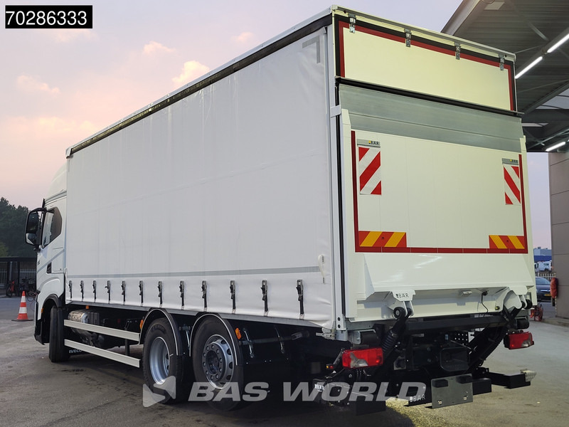 Iveco S-Way 490 6X2 NEW! Lift+steering Axle 2000kg Ladebordwand Retarder Navi Standklima - Tentinis sunkvežimis: foto 2 Iveco S-Way 490 6X2 NEW! Lift+steering Axle 2000kg Ladebordwand Retarder Navi Standklima - Tentinis sunkvežimis: foto 2