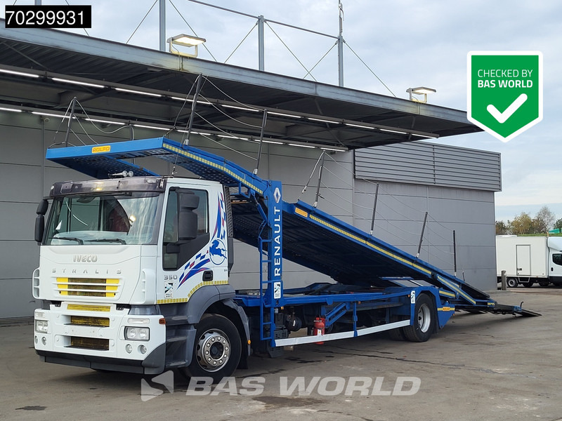 Iveco Stralis 350 4X2 19tons Rolfo Car transporter Winch Manual Euro 3 - Autovežis sunkvežimis: foto 1 Iveco Stralis 350 4X2 19tons Rolfo Car transporter Winch Manual Euro 3 - Autovežis sunkvežimis: foto 1