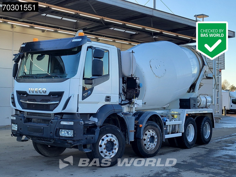 Iveco Stralis 400 8X4 9m3 Stetter mixer Steelsuspension Big-Axle Automatic Euro 6 - Betonvežis: foto 1 Iveco Stralis 400 8X4 9m3 Stetter mixer Steelsuspension Big-Axle Automatic Euro 6 - Betonvežis: foto 1