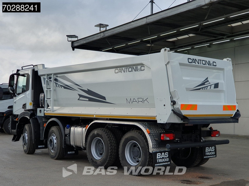Nauja Savivartis sunkvežimis Iveco T-Way 450 8X4 NEW! 20m3 Cantoni tipper Steelsuspension Big-Axle Automatic Euro 6: foto 6