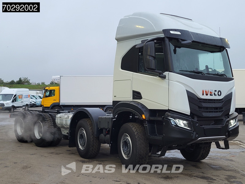 Iveco T-Way 510 8X4 NEW chassis! Retarder Big-Axle Steelsuspension LED Automatic Euro 6 - Važiuoklės sunkvežimis: foto 3 Iveco T-Way 510 8X4 NEW chassis! Retarder Big-Axle Steelsuspension LED Automatic Euro 6 - Važiuoklės sunkvežimis: foto 3