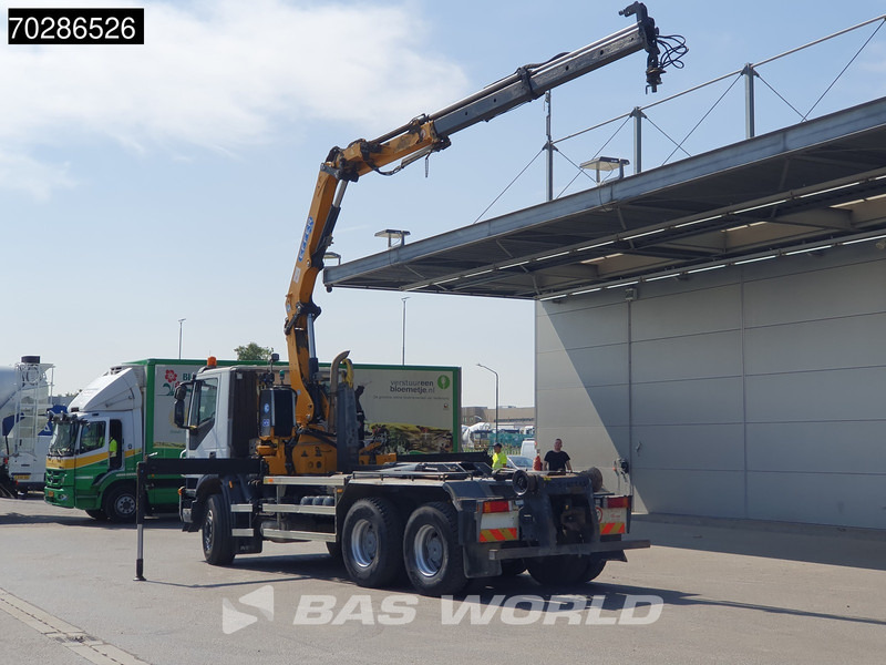 Iveco Trakker 410 6X4 Effer CRANE 175/2S Manual 20 Tonnes EEV - Hook-lift sunkvežimis, Sunkvežimis su kranu: foto 2 Iveco Trakker 410 6X4 Effer CRANE 175/2S Manual 20 Tonnes EEV - Hook-lift sunkvežimis, Sunkvežimis su kranu: foto 2