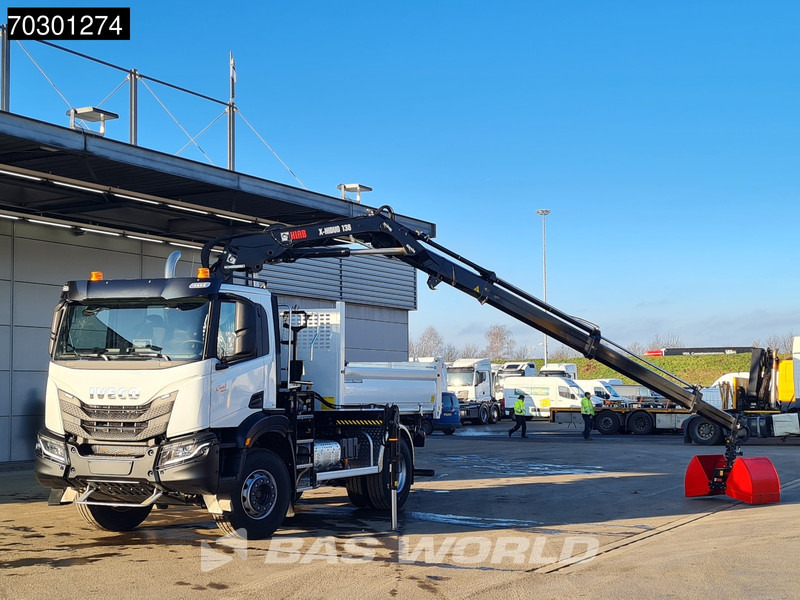 Iveco X-Way 400 4X2 New! HIAB X-Hiduo 138B S-3 Crane 5m3 Promat Tipper Automatic Euro 6 - Savivartis sunkvežimis, Sunkvežimis su kranu: foto 5 Iveco X-Way 400 4X2 New! HIAB X-Hiduo 138B S-3 Crane 5m3 Promat Tipper Automatic Euro 6 - Savivartis sunkvežimis, Sunkvežimis su kranu: foto 5