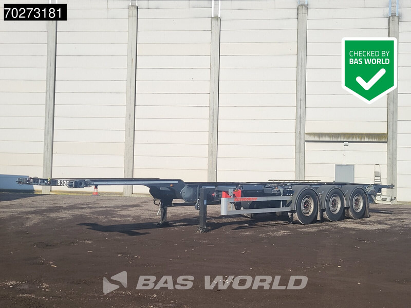 Kässbohrer CSRIL0S0E123 3 axles - Konteineris-vežimus/ Sukeisti kūną puspriekabė: foto 1 Kässbohrer CSRIL0S0E123 3 axles - Konteineris-vežimus/ Sukeisti kūną puspriekabė: foto 1