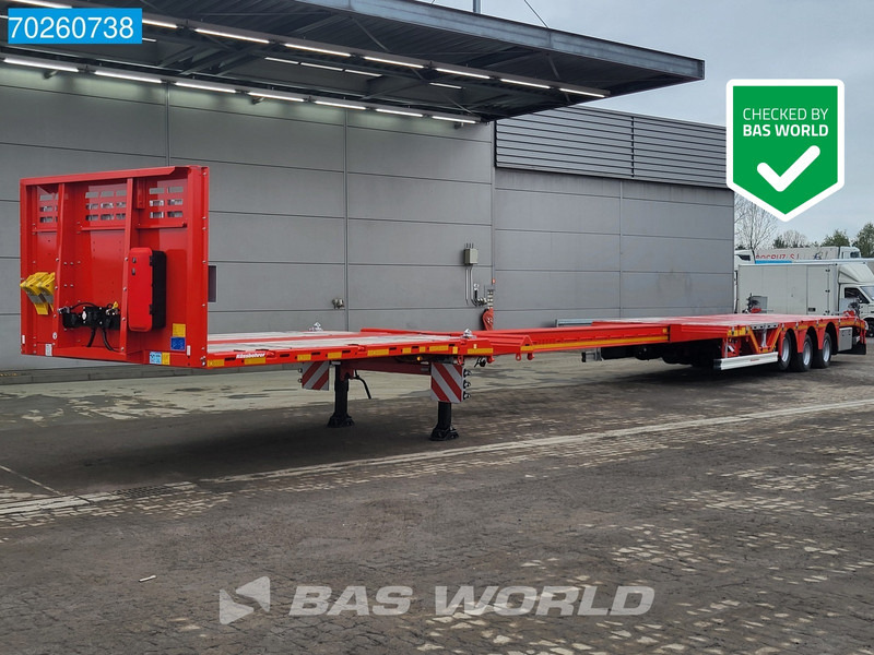 Kässbohrer LB3E NEU Mega Ausziehbar Lift+Lenkachse - Žemo profilio platforma puspriekabė: foto 1 Kässbohrer LB3E NEU Mega Ausziehbar Lift+Lenkachse - Žemo profilio platforma puspriekabė: foto 1