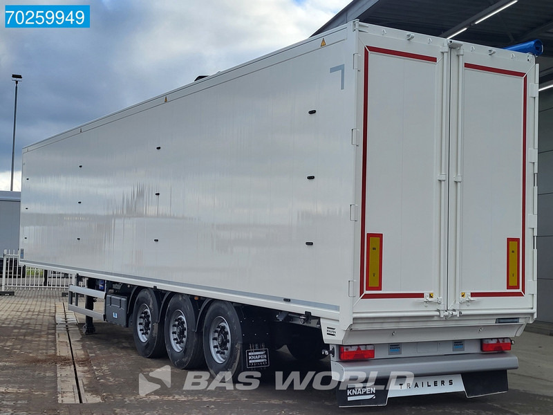 Knapen K100 10MM 92m3 3 axles NEW 92M3 10mm Liftachse - Su slankiojanciomis grindimis puspriekabė: foto 3 Knapen K100 10MM 92m3 3 axles NEW 92M3 10mm Liftachse - Su slankiojanciomis grindimis puspriekabė: foto 3