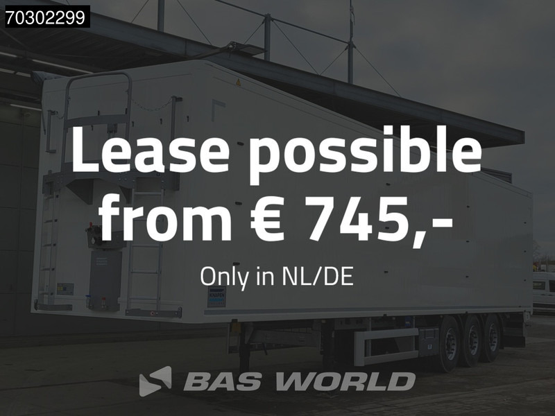 Knapen K100 10MM 92m3 3 axles NEW 92M3 10mm Liftachse - Su slankiojanciomis grindimis puspriekabė: foto 2 Knapen K100 10MM 92m3 3 axles NEW 92M3 10mm Liftachse - Su slankiojanciomis grindimis puspriekabė: foto 2