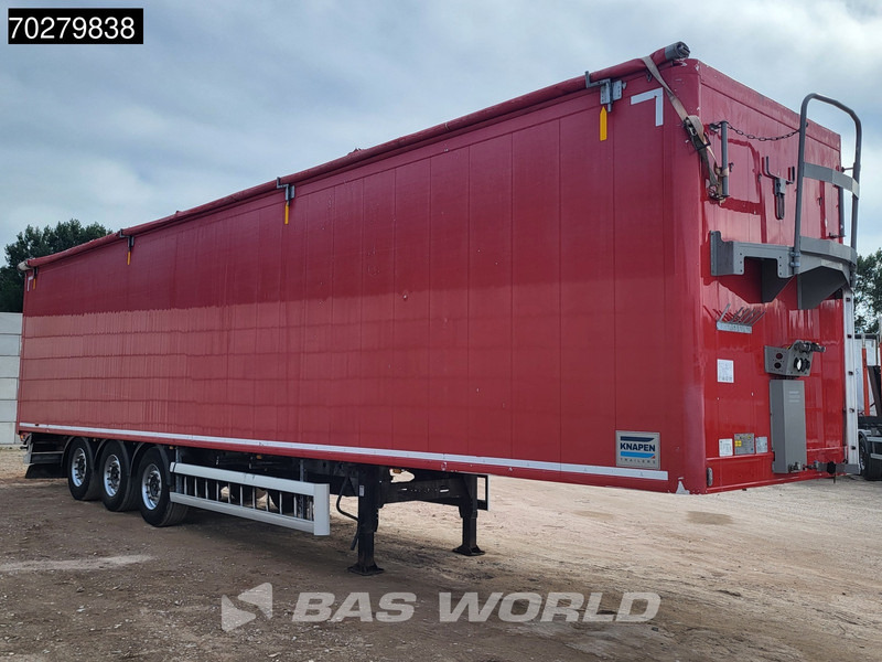 Knapen K100 92m3 10mm Waste Cover Liftachse APK 03/26 - Su slankiojanciomis grindimis puspriekabė: foto 2 Knapen K100 92m3 10mm Waste Cover Liftachse APK 03/26 - Su slankiojanciomis grindimis puspriekabė: foto 2