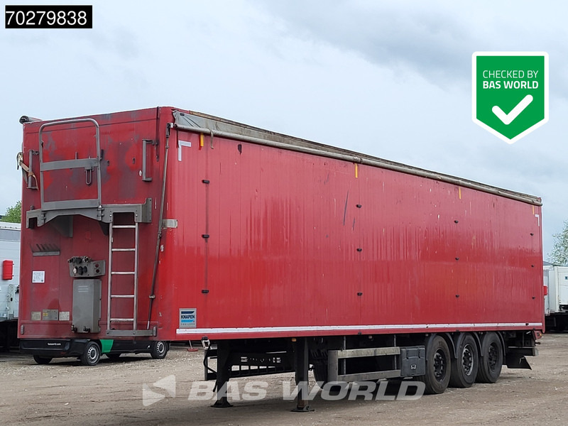 Knapen K100 92m3 10mm Waste Cover Liftachse APK 03/26 - Su slankiojanciomis grindimis puspriekabė: foto 1 Knapen K100 92m3 10mm Waste Cover Liftachse APK 03/26 - Su slankiojanciomis grindimis puspriekabė: foto 1