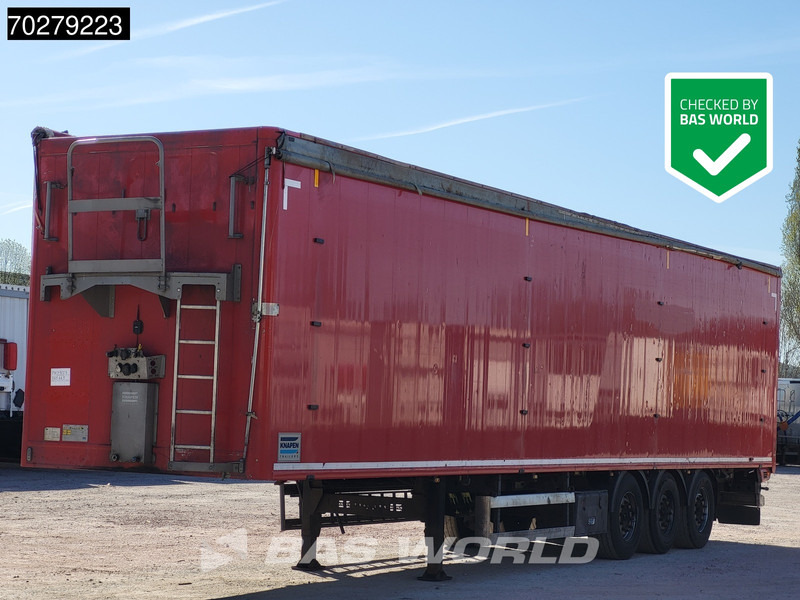 Knapen K100 92m3 Liftachse 10mm Waste Cover APK 03/26 - Su slankiojanciomis grindimis puspriekabė: foto 1 Knapen K100 92m3 Liftachse 10mm Waste Cover APK 03/26 - Su slankiojanciomis grindimis puspriekabė: foto 1