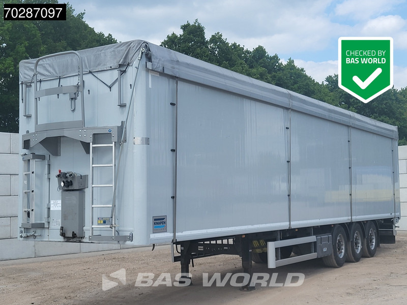 Knapen K100 Wheeled NL-Trailer 10mm TÜV 05-26 Liftachse - Su slankiojanciomis grindimis puspriekabė: foto 1 Knapen K100 Wheeled NL-Trailer 10mm TÜV 05-26 Liftachse - Su slankiojanciomis grindimis puspriekabė: foto 1