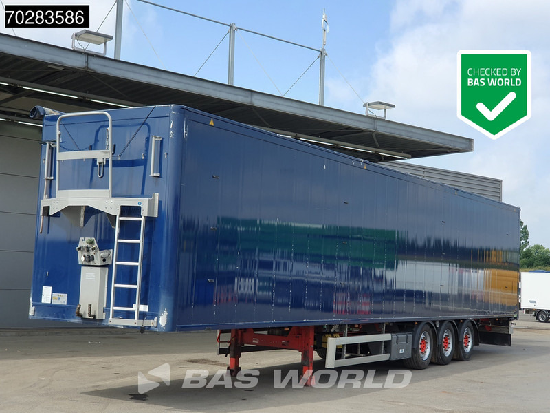 Knapen K200 3 axles LANG-LKW 10mm Lift Axle Very good condition - Su slankiojanciomis grindimis puspriekabė: foto 1 Knapen K200 3 axles LANG-LKW 10mm Lift Axle Very good condition - Su slankiojanciomis grindimis puspriekabė: foto 1