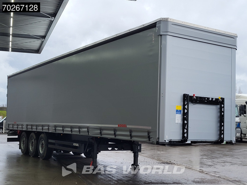 Kögel S24-1 3 axles HARDWOOD OMEGA NEW SAF Liftachse Edscha - Tentinė puspriekabė: foto 5 Kögel S24-1 3 axles HARDWOOD OMEGA NEW SAF Liftachse Edscha - Tentinė puspriekabė: foto 5