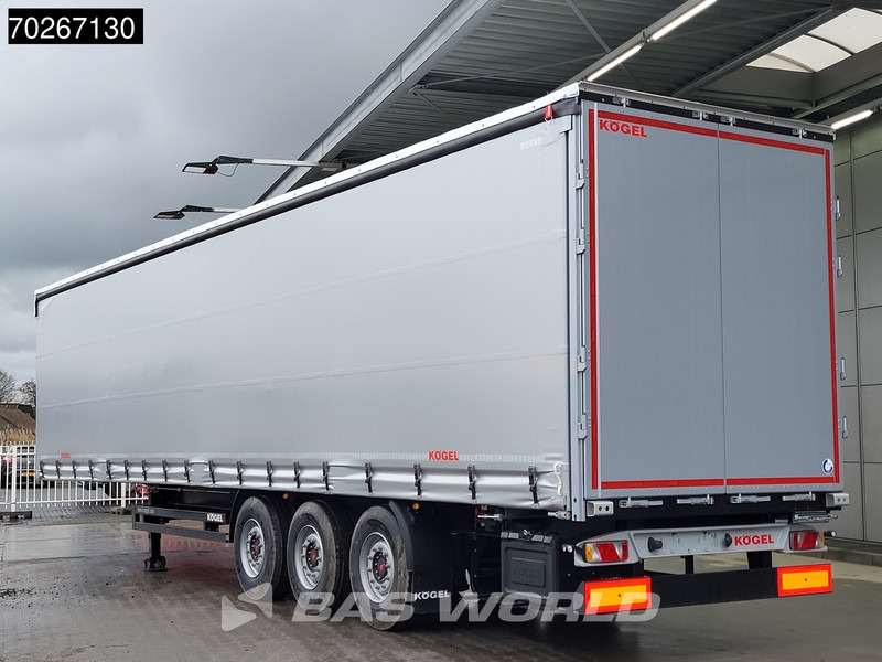 Kögel S24-1 3 axles HARDWOOD OMEGA NEW SAF Liftachse Edscha - Tentinė puspriekabė: foto 2 Kögel S24-1 3 axles HARDWOOD OMEGA NEW SAF Liftachse Edscha - Tentinė puspriekabė: foto 2