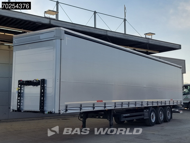 Kögel S24-1 3 axles NEW-UNUSED 2000kg Tailgate Liftachse Edscha LBW - Tentinė puspriekabė: foto 2 Kögel S24-1 3 axles NEW-UNUSED 2000kg Tailgate Liftachse Edscha LBW - Tentinė puspriekabė: foto 2