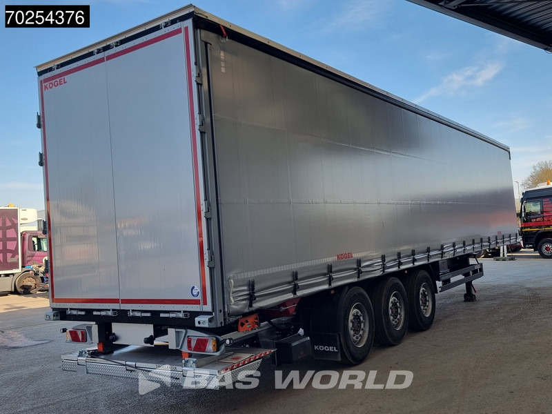 Kögel S24-1 3 axles NEW-UNUSED 2000kg Tailgate Liftachse Edscha LBW - Tentinė puspriekabė: foto 3 Kögel S24-1 3 axles NEW-UNUSED 2000kg Tailgate Liftachse Edscha LBW - Tentinė puspriekabė: foto 3