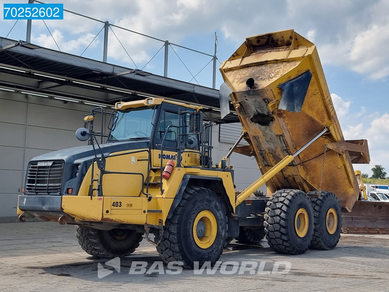 Komatsu HM400 -3 TAIL GATE - Šarnyrinis savivartis: foto 5 Komatsu HM400 -3 TAIL GATE - Šarnyrinis savivartis: foto 5