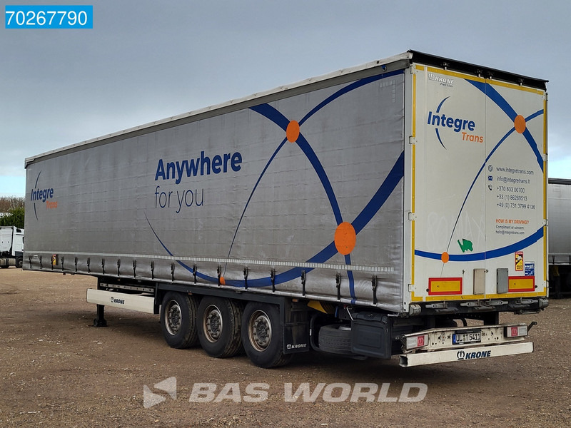 Krone SD 3 axles Sliding Roof Anti Vandalism - Tentinė puspriekabė: foto 2 Krone SD 3 axles Sliding Roof Anti Vandalism - Tentinė puspriekabė: foto 2