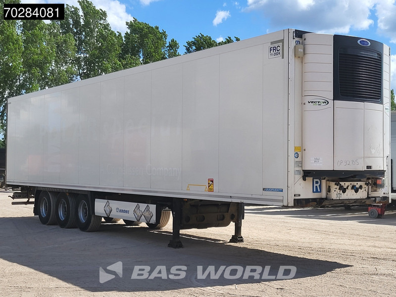 Krone SD 3 axles TÜV 01-26 Doppelverdampfer Doppelstock Blumenbreit Schiebewand - Refrižeratorius puspriekabė: foto 3 Krone SD 3 axles TÜV 01-26 Doppelverdampfer Doppelstock Blumenbreit Schiebewand - Refrižeratorius puspriekabė: foto 3