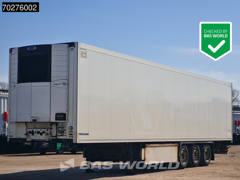 Krone SD Liftachse Blumenbreit Doppelstock Palettenkasten - Refrižeratorius puspriekabė: foto 1 Krone SD Liftachse Blumenbreit Doppelstock Palettenkasten - Refrižeratorius puspriekabė: foto 1