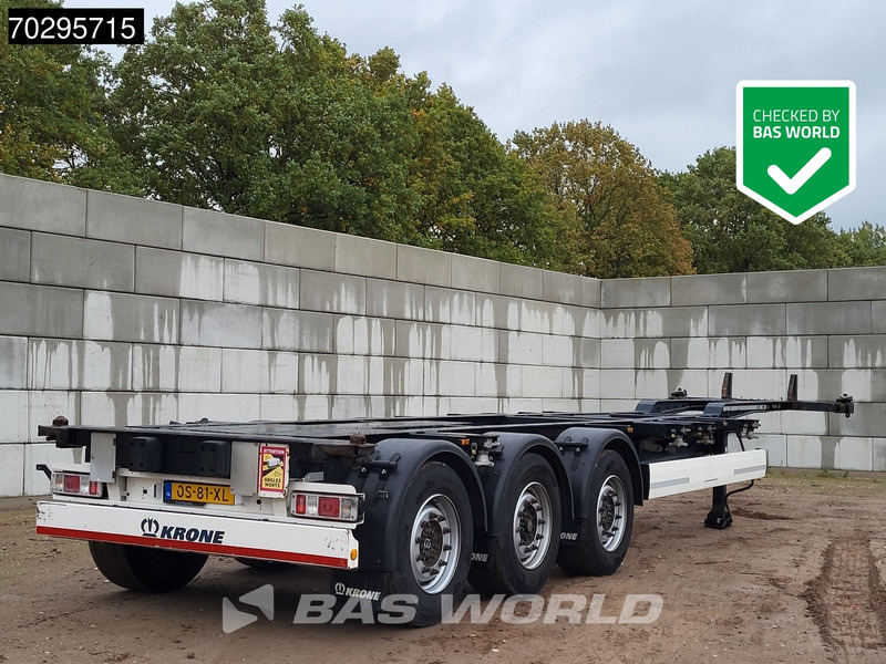 Krone SD Multi45ft Liftaxle - Konteineris-vežimus/ Sukeisti kūną puspriekabė: foto 1 Krone SD Multi45ft Liftaxle - Konteineris-vežimus/ Sukeisti kūną puspriekabė: foto 1