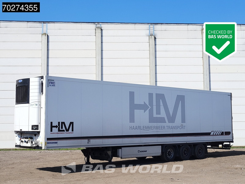 Krone SD NL-Trailer Blumenbreit Liftachse Palettenkasten TUV 06/25 - Refrižeratorius puspriekabė: foto 1 Krone SD NL-Trailer Blumenbreit Liftachse Palettenkasten TUV 06/25 - Refrižeratorius puspriekabė: foto 1