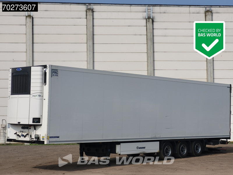 Krone SD TUV 06/25 Blumenbreit Tailgate Mega Liftachse Palettenkasten LBW - Refrižeratorius puspriekabė: foto 1 Krone SD TUV 06/25 Blumenbreit Tailgate Mega Liftachse Palettenkasten LBW - Refrižeratorius puspriekabė: foto 1