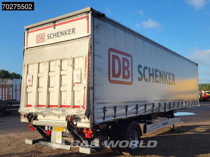 Krone SE City Tailgate Sliding Roof Anti vandalism Steering Axle - Tentinė puspriekabė: foto 5 Krone SE City Tailgate Sliding Roof Anti vandalism Steering Axle - Tentinė puspriekabė: foto 5